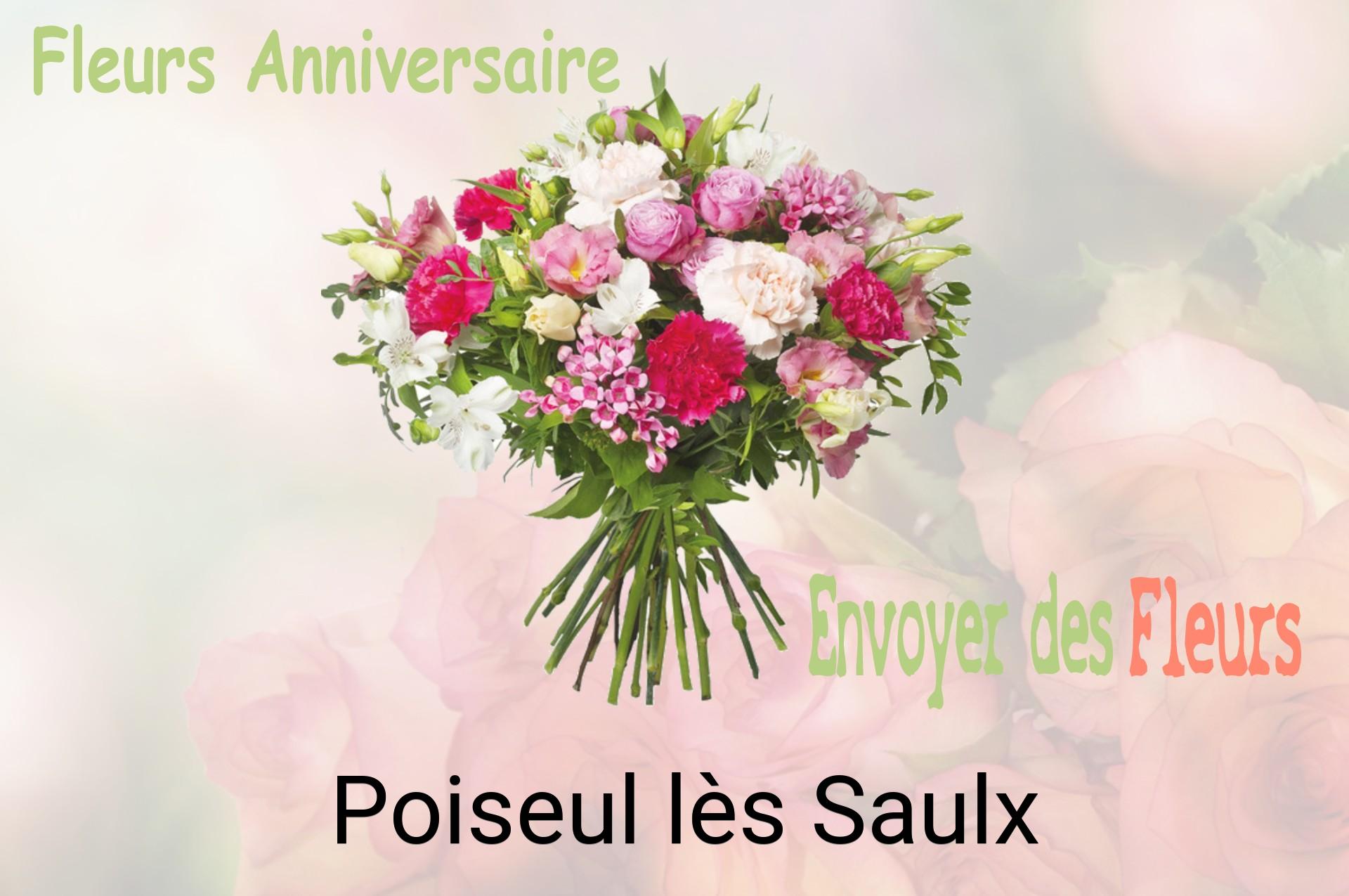 Bouquet de fleurs d’anniversaire livré à Poiseul-lès-Saulx