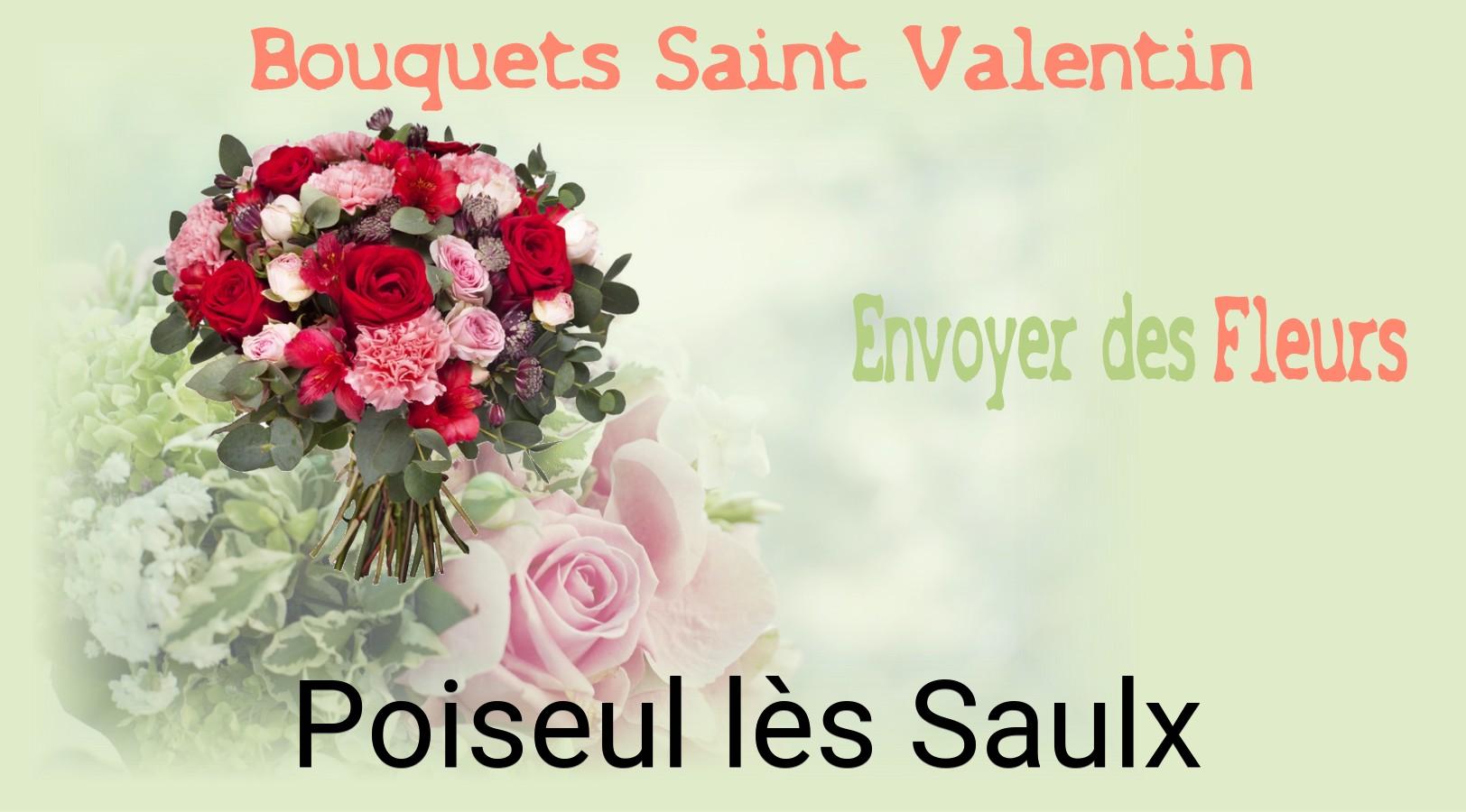 Roses de Saint-Valentin livrées à Poiseul-lès-Saulx